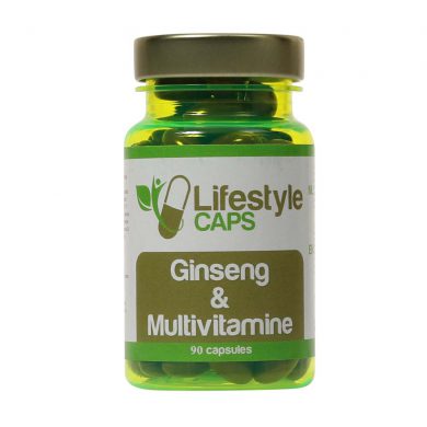 Lifestyle Caps Ginseng and Multivitamins (90 capsules)