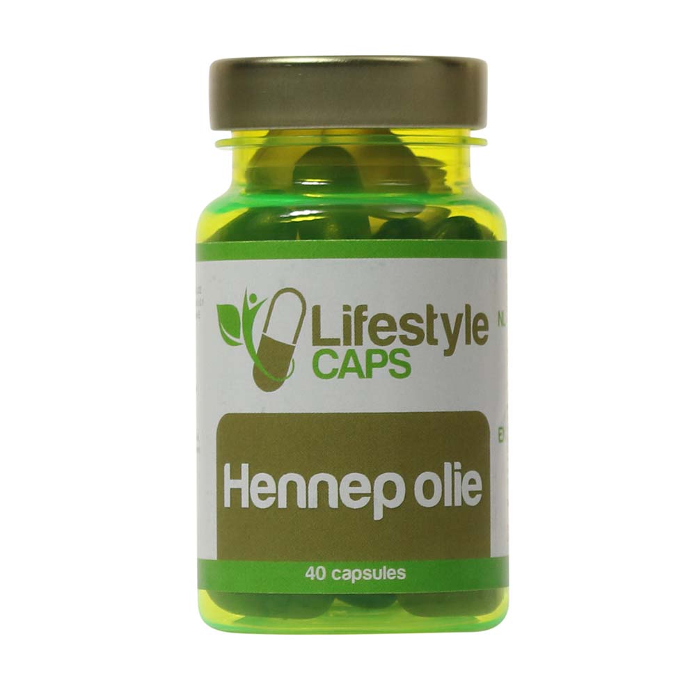 Lifestyle Caps Hemp Seed Oil (40 capsules)