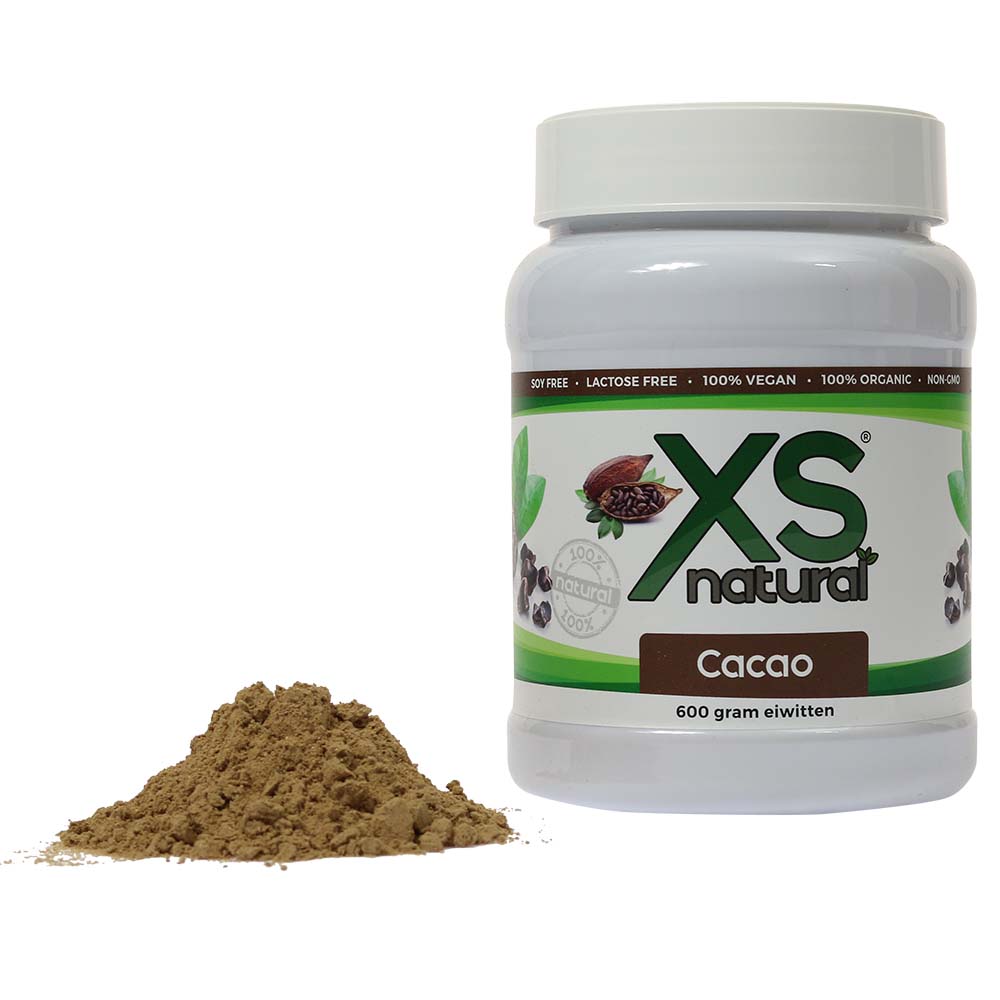 XS Natural Vegan Cacao Protein Shake (600 grams)