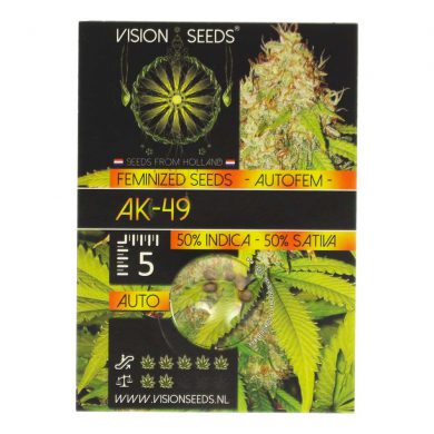 ? Vision Seeds Cannabis Seeds Auto AK-49 Smartific 2014186/2014185
