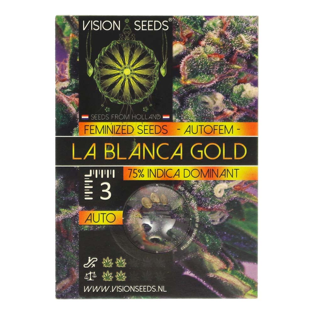? Vision Seeds Cannabis Seeds Auto LA BLANCA GOLD Smartific 2014195
