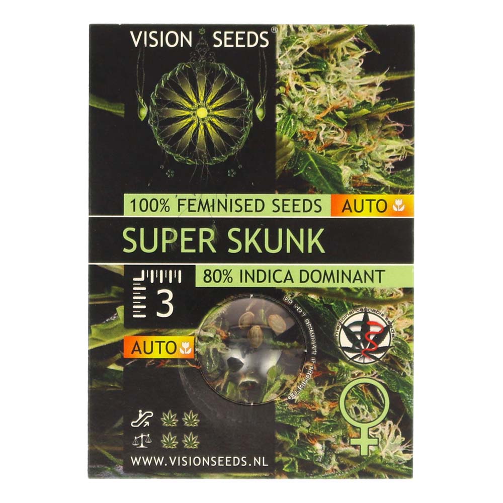 ? Vision Seeds Cannabis Seeds Auto SUPER SKUNK Smartific 2014201