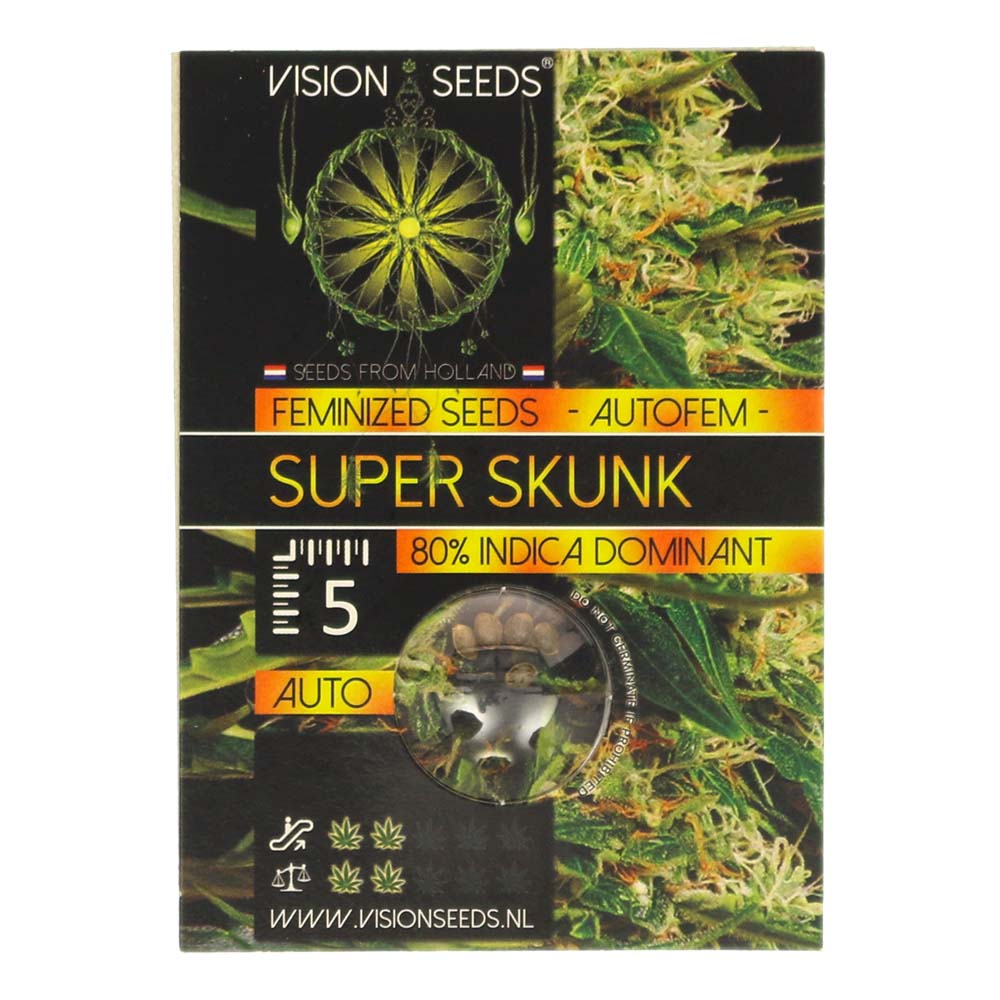 ? Vision Seeds Cannabis Seeds Auto SUPER SKUNK Smartific 2014202