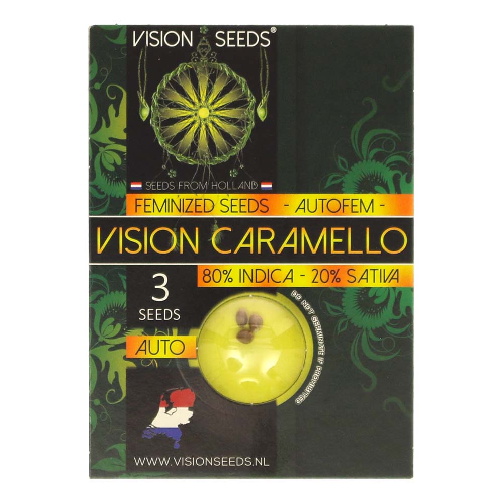 ? Vision Seeds Cannabis Seeds Auto VISION CARAMELLO Smartific 2014203