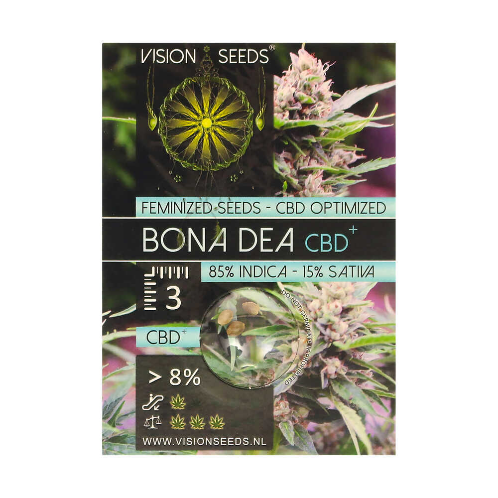 ? Vision Seeds Feminized Cannabis Seeds BONA DEA (CBD+) Smartific 2014227