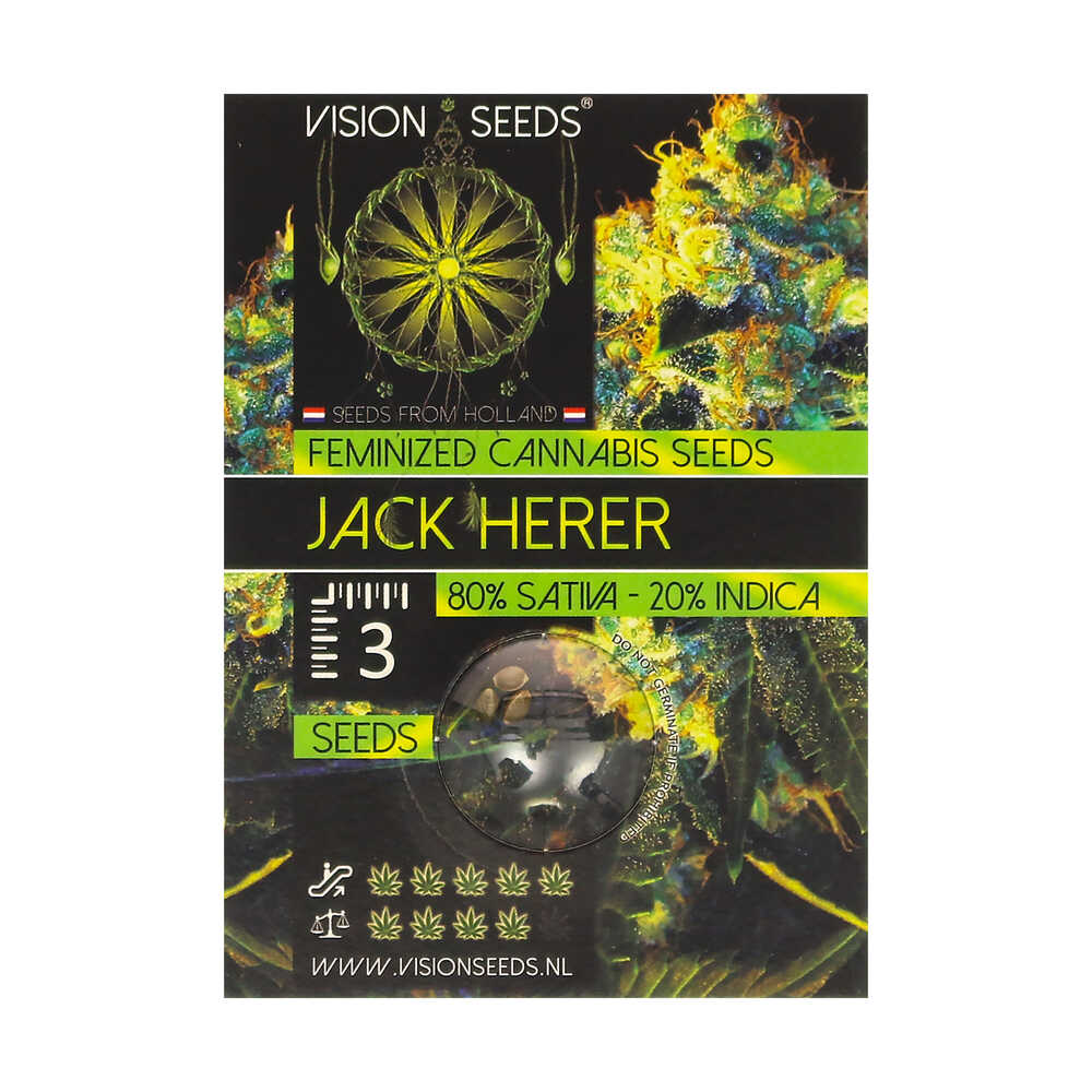 ? Vision Seeds Feminized Cannabis Seeds JACK HERER Smartific 2014245