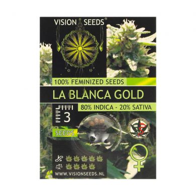 ? Vision Seeds Feminized Cannabis Seeds LA BLANCA GOLD Smartific 2014247