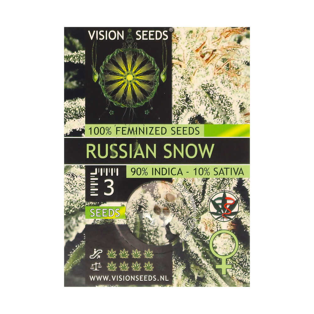 ? Vision Seeds Feminized Cannabis Seeds RUSSIAN SNOW Smartific 2014263