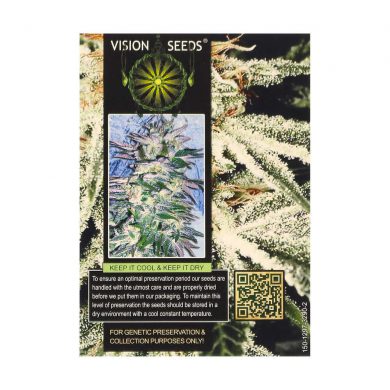 ? Vision Seeds Feminized Cannabis Seeds RUSSIAN SNOW Smartific 2014264/2014263