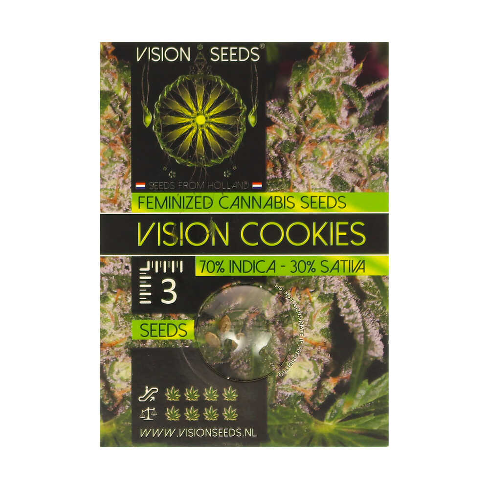 ? Vision Seeds Feminized Cannabis Seeds VISION COOKIES Smartific 2014273