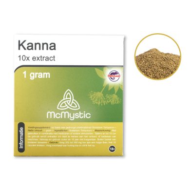 What is Kanna? Kanna, scientifically known as Sceletium Tortuosum, is a plant native to South Africa, traditionally used for its calming and energizing effects. Indigenous tribes have long chewed its leaves to experience mood enhancement and stress relief. The modern 10x extract offers a much more concentrated version of this natural remedy, providing a more pronounced effect in smaller doses. Kanna interacts with the brain’s serotonin system, leading to mild euphoria, relaxation, and increased mental clarity. Unlike other psychoactive substances, it does not induce hallucinations, making it a safe choice for those looking to enhance their well-being naturally. The History of Kanna Kanna has a deep-rooted history dating back to the indigenous Khoisan tribes of South Africa, who discovered its effects centuries ago. They chewed the plant’s leaves or fermented them for a more potent experience. Used as a social and medicinal herb, it played a role in traditional healing and communal gatherings. In the late 19th century, Dutch botanists studying the region recognized Kanna’s unique properties and brought it to Europe. Over time, its active compounds were extracted, leading to the creation of stronger versions like the 10x extract. This advancement allowed for more controlled and efficient use of the plant’s benefits, making it increasingly popular worldwide. How to Use Kanna Kanna can be used in multiple ways, with each method offering distinct effects. The 10x extract is significantly more potent than regular Kanna, so careful dosing is essential. Chewing: The traditional method, where users chew dried leaves or powder and allow absorption through the mouth. Tea: Brewing Kanna as a tea provides a slower onset and longer-lasting effects. A common dose for the 10x extract is 200-300 mg. Snuffing: Some users prefer inhaling finely ground Kanna powder for a quicker, more pronounced effect. Sublingual use: Placing the extract under the tongue allows for fast absorption and efficient effects. Experimenting with different methods can help determine the best approach for individual needs. Since this extract is more concentrated, starting with a small amount and gradually increasing the dosage is recommended. Ingredients of Kanna Kanna contains several active alkaloids that contribute to its effects. The most important compounds include mesembrine, mesembrenone, and mesembrenol, all of which interact with the brain’s serotonin system to promote relaxation and mental clarity. Mesembrine: Known for its mood-enhancing and anti-anxiety properties. Mesembrenone: Helps to reduce stress and improve cognitive function. Mesembrenol: Contributes to overall relaxation and a sense of well-being. Thanks to these naturally occurring compounds, Kanna provides a balanced effect that supports relaxation without causing drowsiness. The 10x extract ensures a higher concentration of these beneficial alkaloids, making it a powerful yet natural option for emotional and mental well-being. Warning Kanna should be used responsibly, especially in its 10x extract form. It should not be combined with antidepressants or other serotonin-affecting medications, as this may lead to unwanted interactions. Pregnant or breastfeeding individuals should avoid using Kanna. Always consult a healthcare professional before incorporating new supplements into your routine.