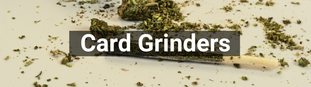 Grinder cannabis en forme de carte de crédit, Grinder carte cannabis pas  cher