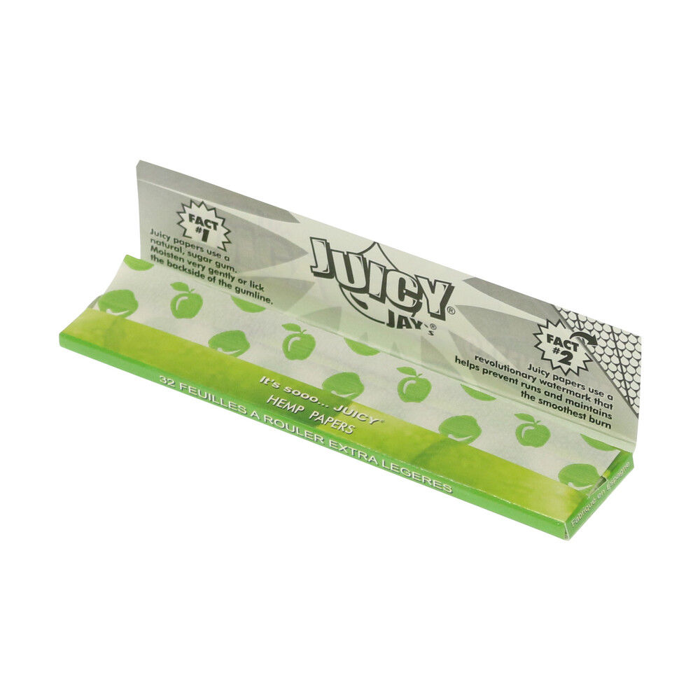? Green Apple Flavored Papers Juicy Jay's Smartific 716165174639
