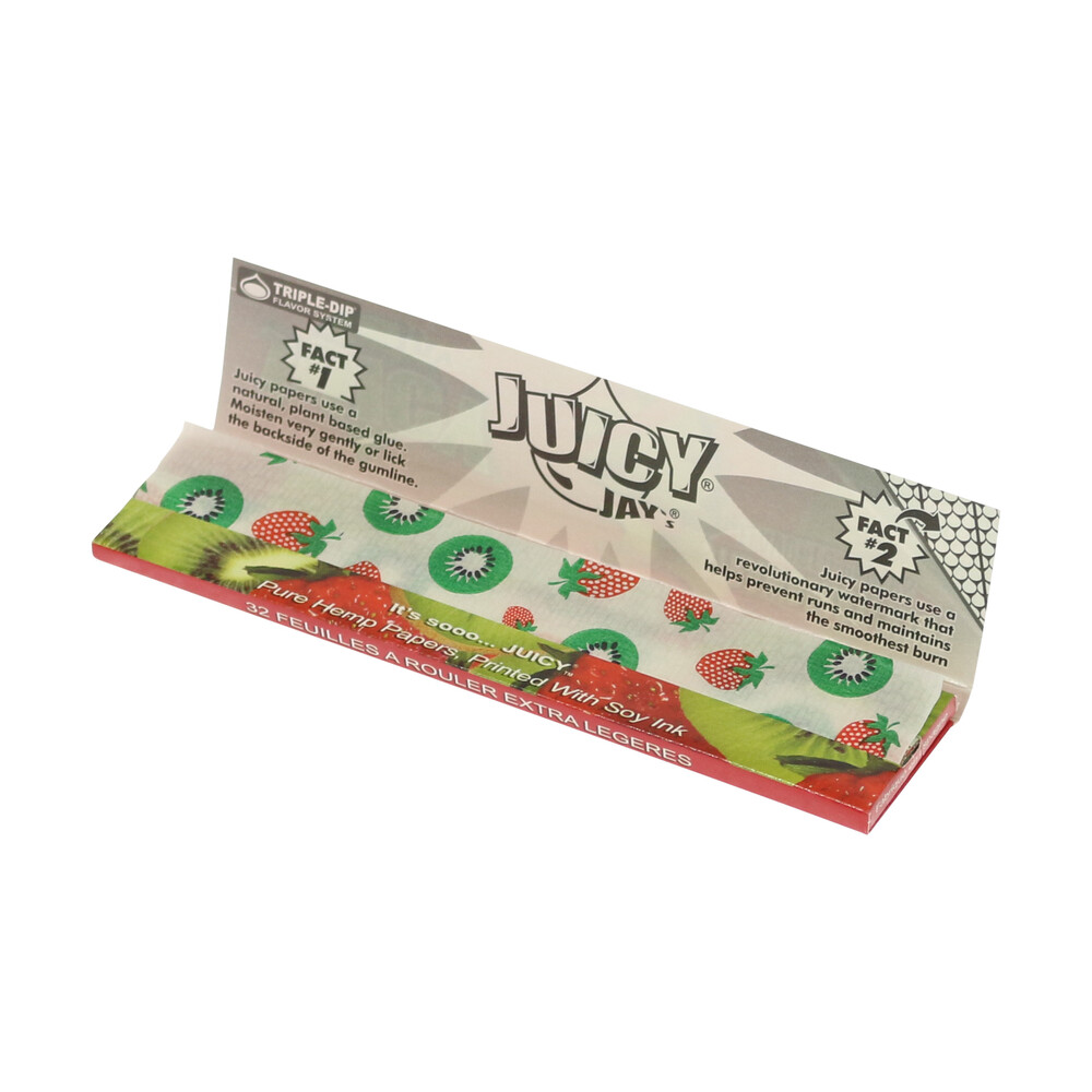 ? Strawberry-Kiwi Flavored Papers Juicy Jay's Smartific 716165179856