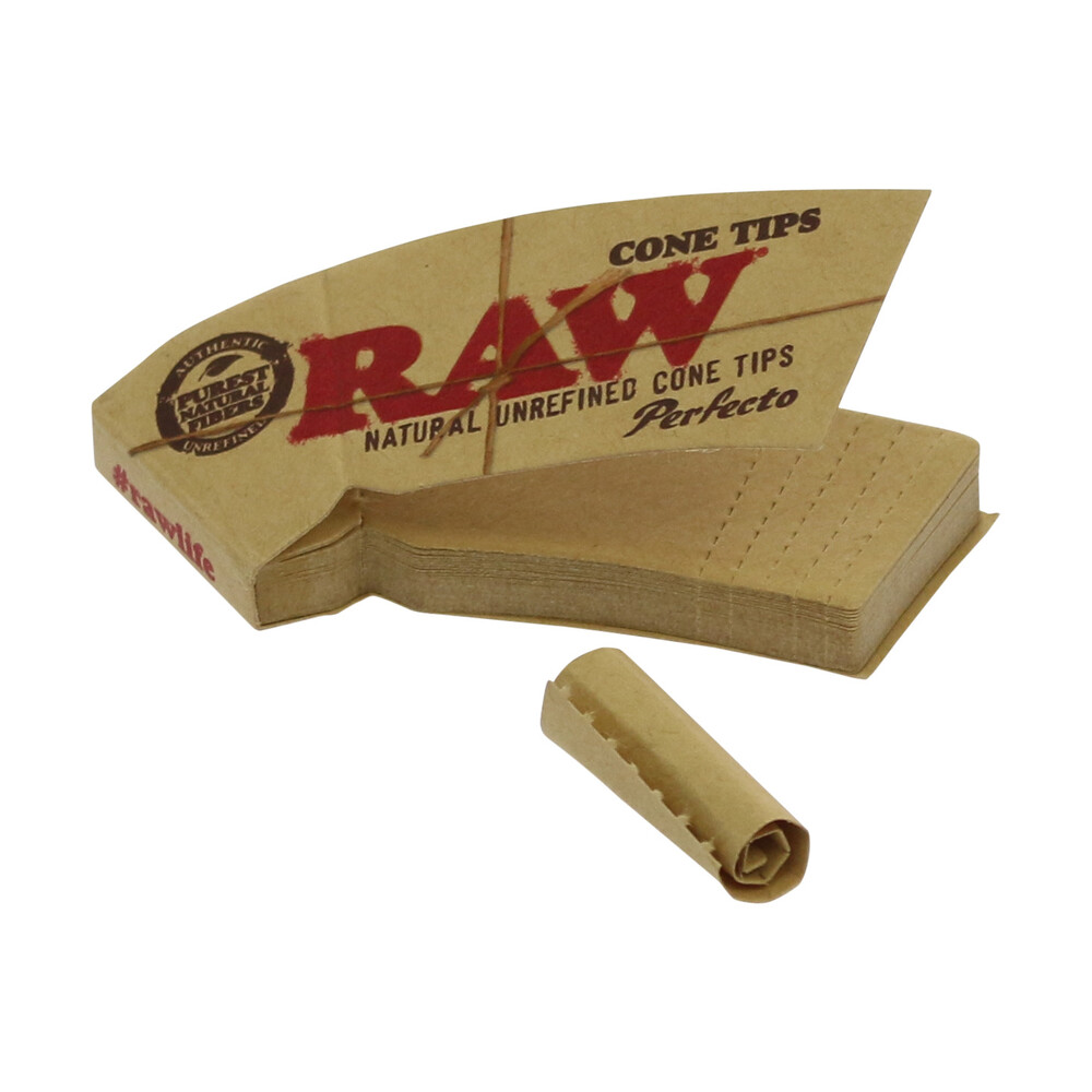 ? Raw Cone Shaped Rolling Tips Booklet Smartific 716165179924