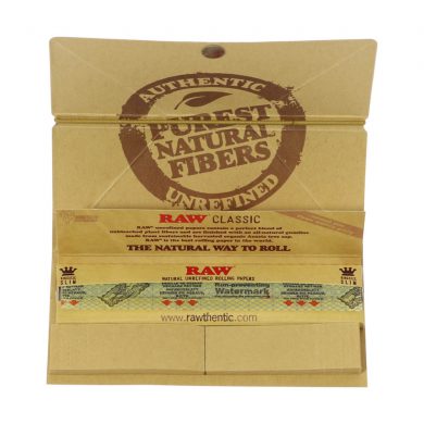 ? Raw Classic Artesano King Size Slim Rolling Papers Smartific 716165200550