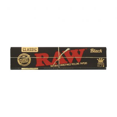 ? Raw Black King Size Slim Rolling Papers Smartific 716165250326