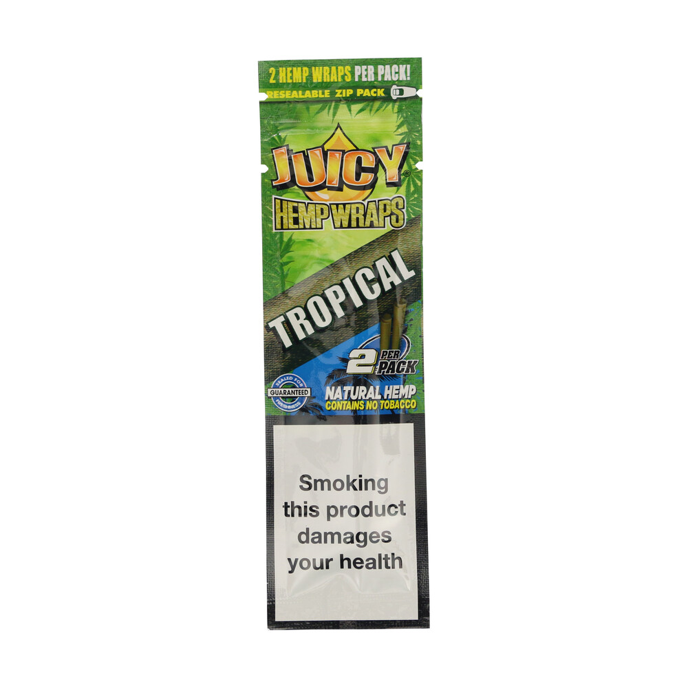 ? Tropical Passion Flavored Hemp Wraps Juicy Jay's Smartific 716165250562