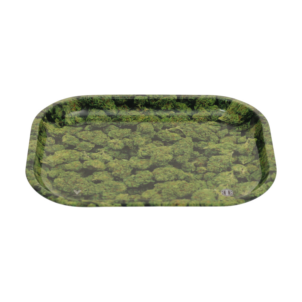 ? Buds Small Metal Rolling Tray Smartific 777791173342