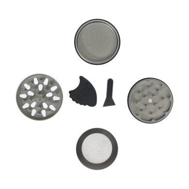 ? Ceramic Coated Non-Stick Silver Small SLX Grinder Smartific 8718053635699