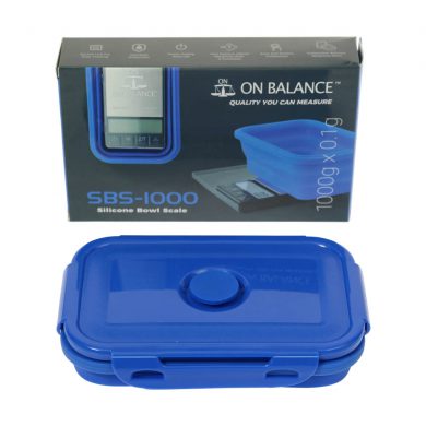 ? Scale On Balance Silicone Bowl (1000g x 0.1g) Smartific 5060347971642