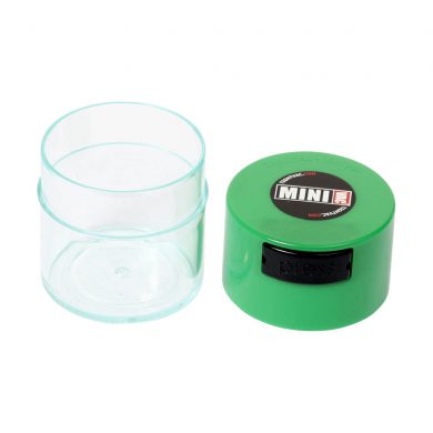 ? Small Tightvac Stashbox Clear With Green Cap Smartific 609465409658