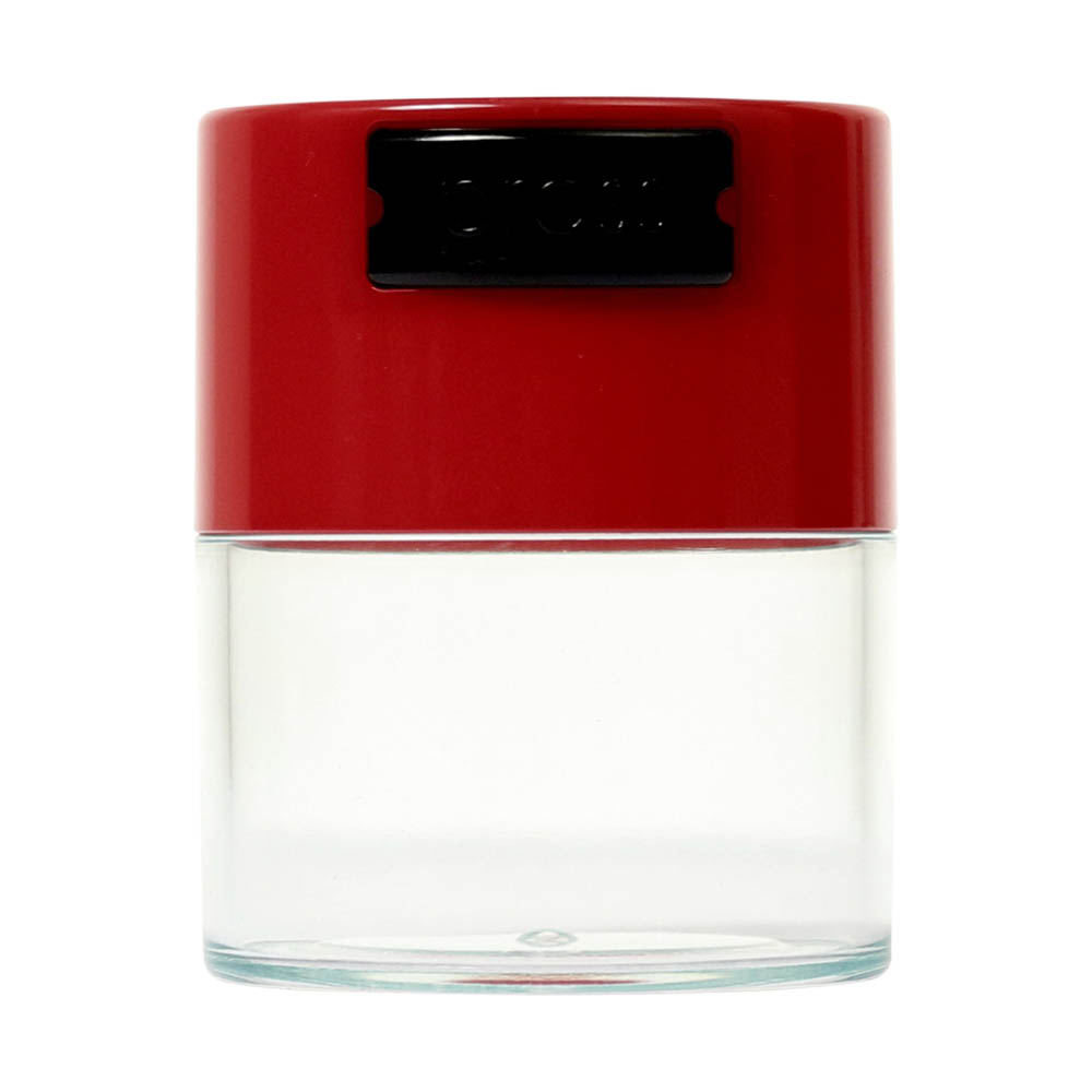 ? Small Tightvac Stashbox Clear With Red Cap Smartific 6094654096650