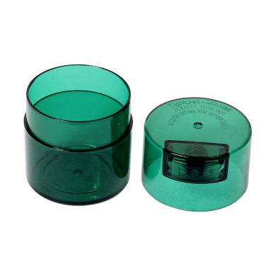 ? Small Tightvac Stashbox Green Tint With Green Cap Smartific 609465409719