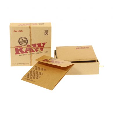 ? Raw Unrefined Parchment Pouches Smartific 716165157267