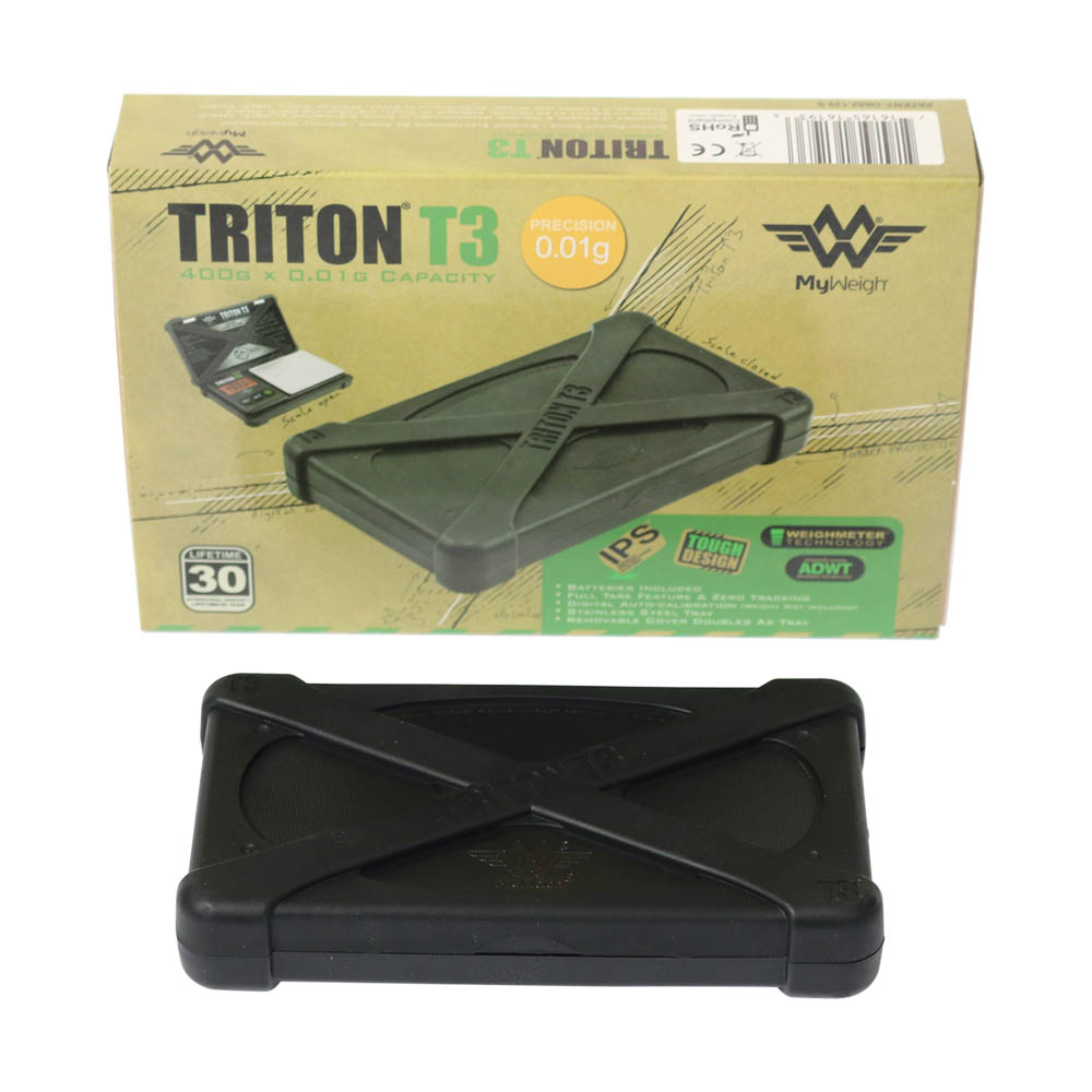 ? Impact Resistant Triton T3 Pocket Scale (400g x 0.01g) Smartific 716165161936