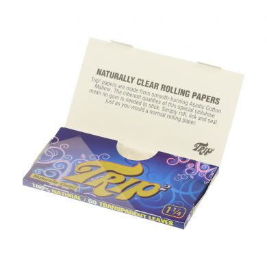 ? Trip2 Clear Transparent Cellulose Rolling Papers Smartific 716165172017