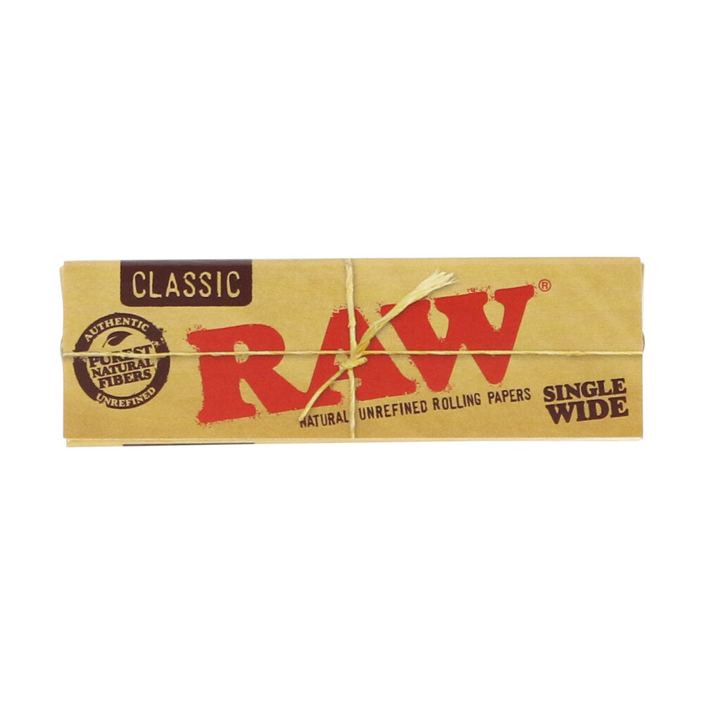 ? Raw Classic Single Wide Rolling Papers Smartific 716165173670