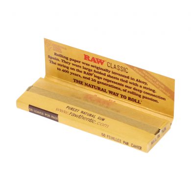 ? Raw Classic Single Wide Rolling Papers Smartific 716165173670