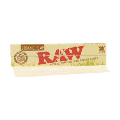 ? Raw Organic Hemp King Size Slim Rolling Papers Smartific 716165174226