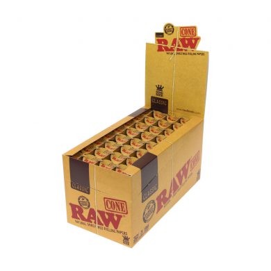 ? Raw Pre-Rolled Classic King Size Cones Smartific 716165174585