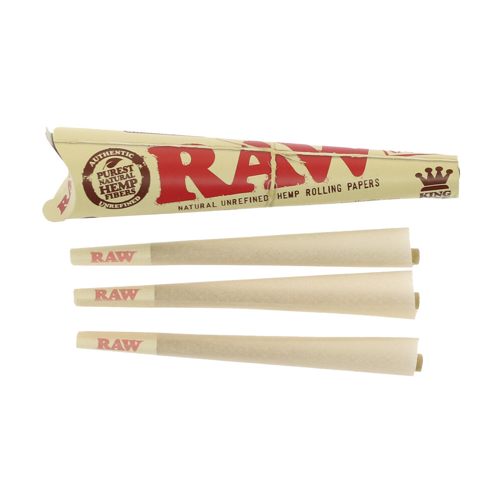 ? Raw Pre-Rolled Organic Hemp King Size Cones Smartific 716165202110