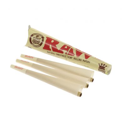 ? Raw Pre-Rolled Organic Hemp King Size Cones Smartific 716165202110