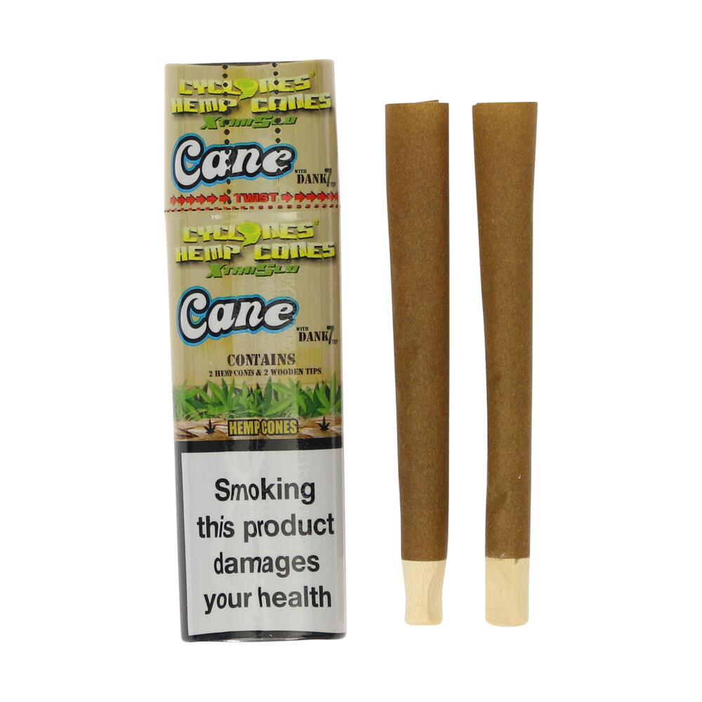 ? Cyclones Hemp Sugar Cane Prerolled Blunt Cones Smartific 716165250616
