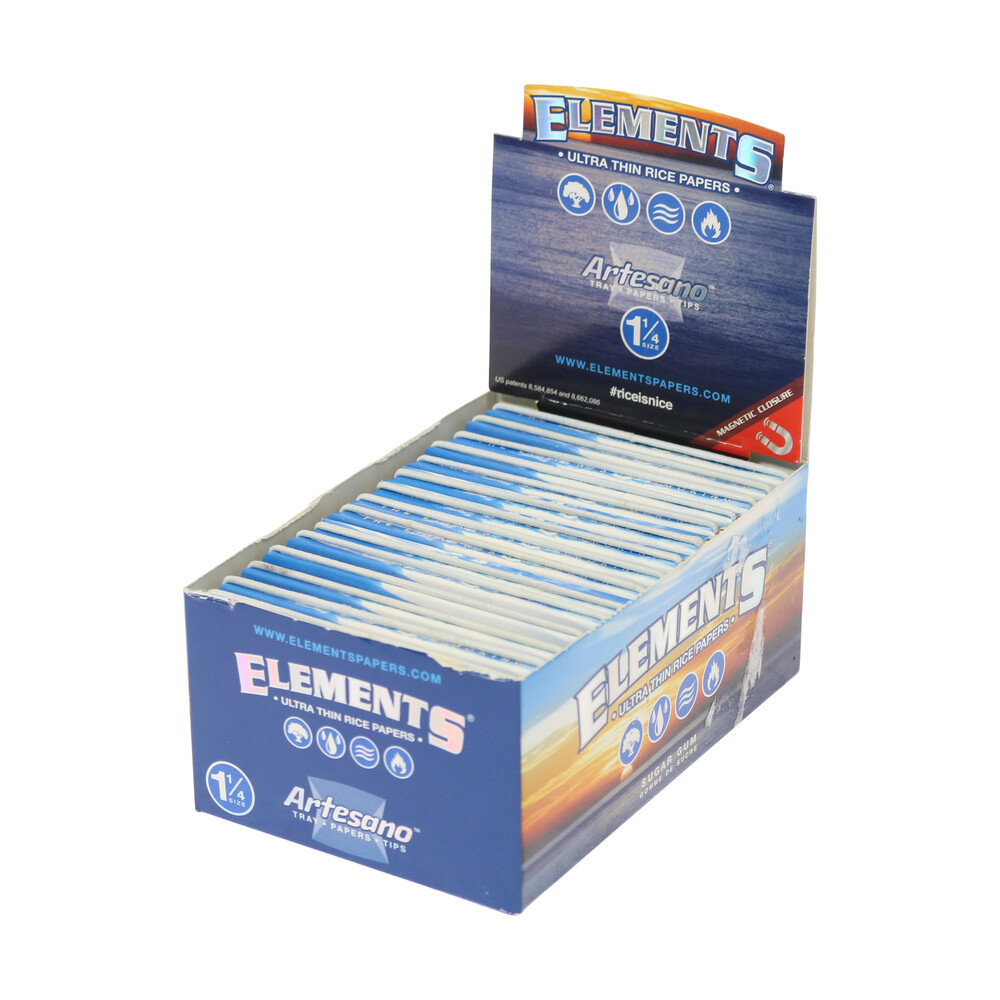 ? Elements Artesano Rolling Papers with Tips and Tray Smartific 7716165178903