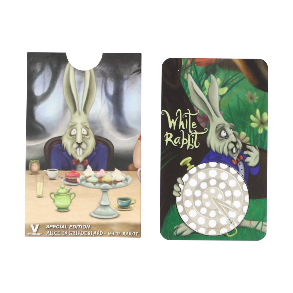 ? White Rabbit - Alice in Grinderland Credit Card Grinder Smartific 799804086616