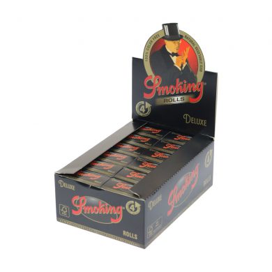 ? Smoking Black Deluxe Rolls Rolling Papers Smartific 8414775012014