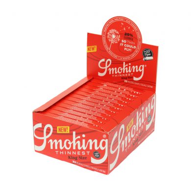 ? Smoking Thinnest King Size and Tips Rolling Papers Smartific 8414775018016