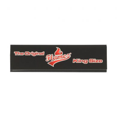 ? Flamez Black King Size Regular Slim Rolling Papers Smartific 8595134500783