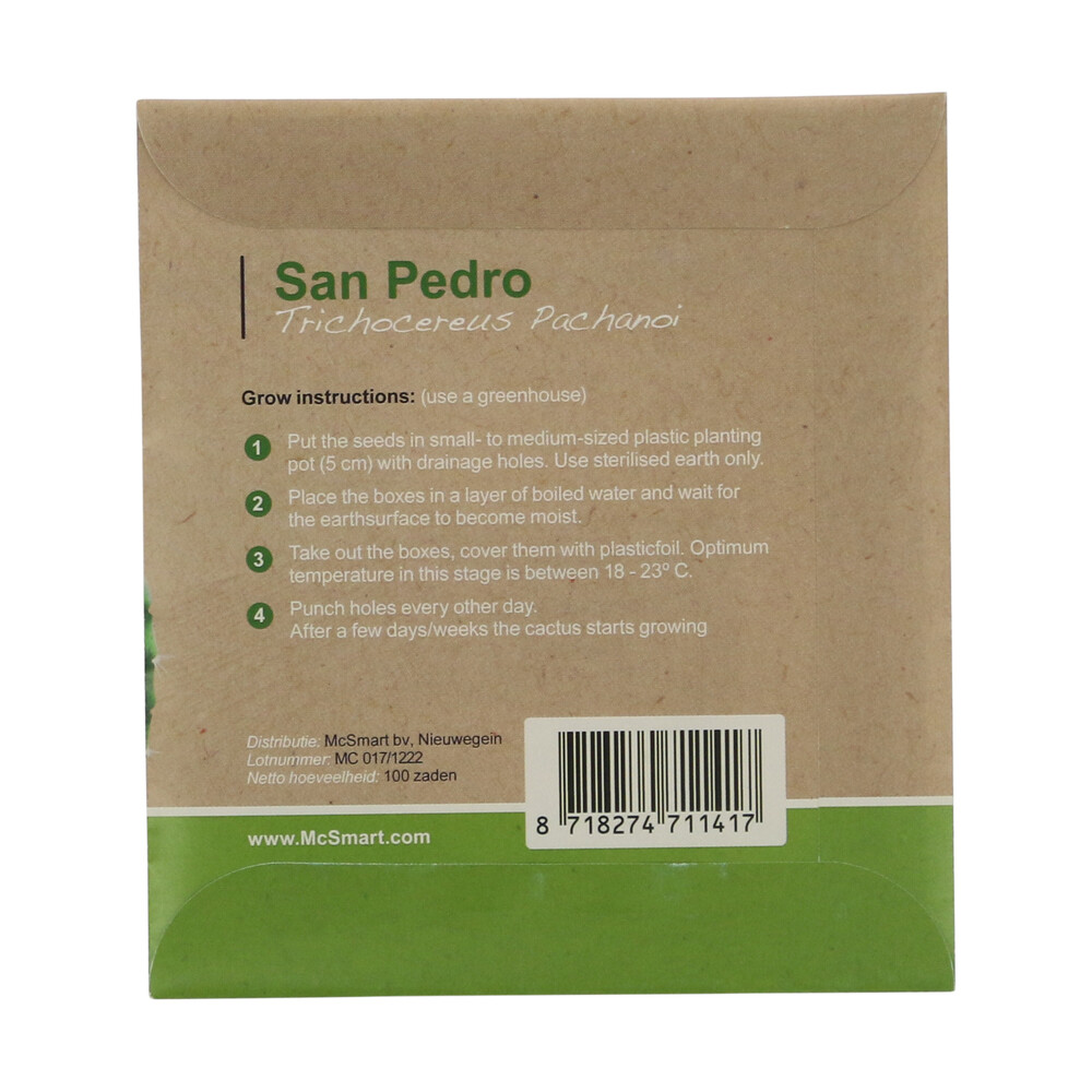 ? San Pedro Seeds (Trichocereus Pachanoi) Smartific 8718274711417