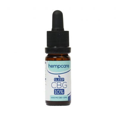 Hempcare 10% CBG oil for sleep (10 ml) Smartific.com 8718274713664
