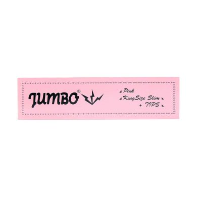 Jumbo Pink King Size Slim with Tips