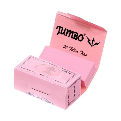 Jumbo Pink Rolls with Tips