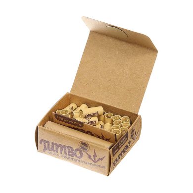 Jumbo Natural Rolls with Prerolled Tips Unbleached