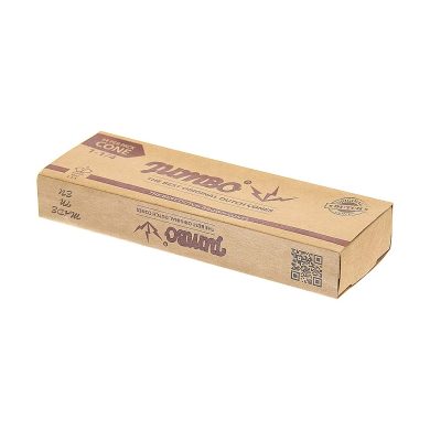 Jumbo Natural Small Cones Prerolled Unbleached 34x