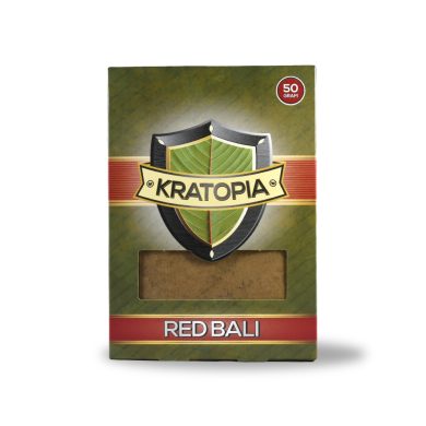 Red Bali Kratom front view Kratopia